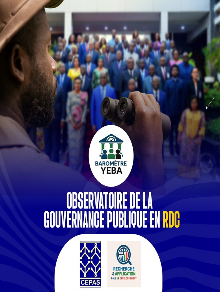 Observatoire de la gouvernance publique en RDC