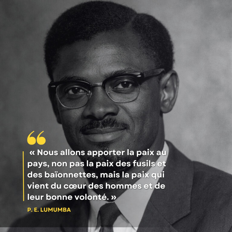 En ce jour de commémoration, les mots de Lumumba résonnent avec une force intacte